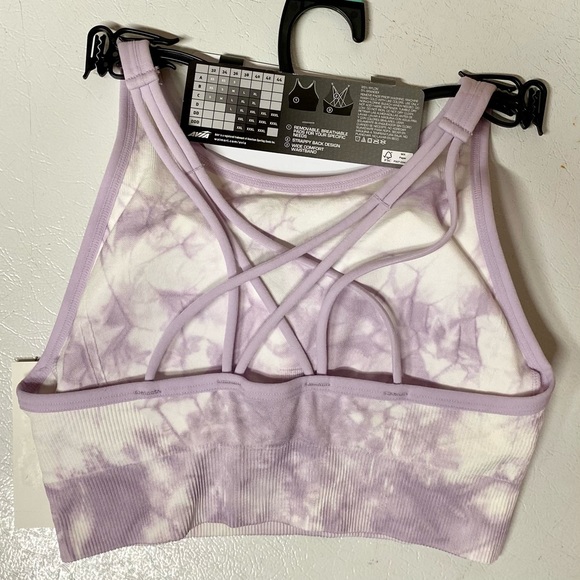 Avia Medium Support High Neck Sports Bra Set of 2 - Picture 3 of 12